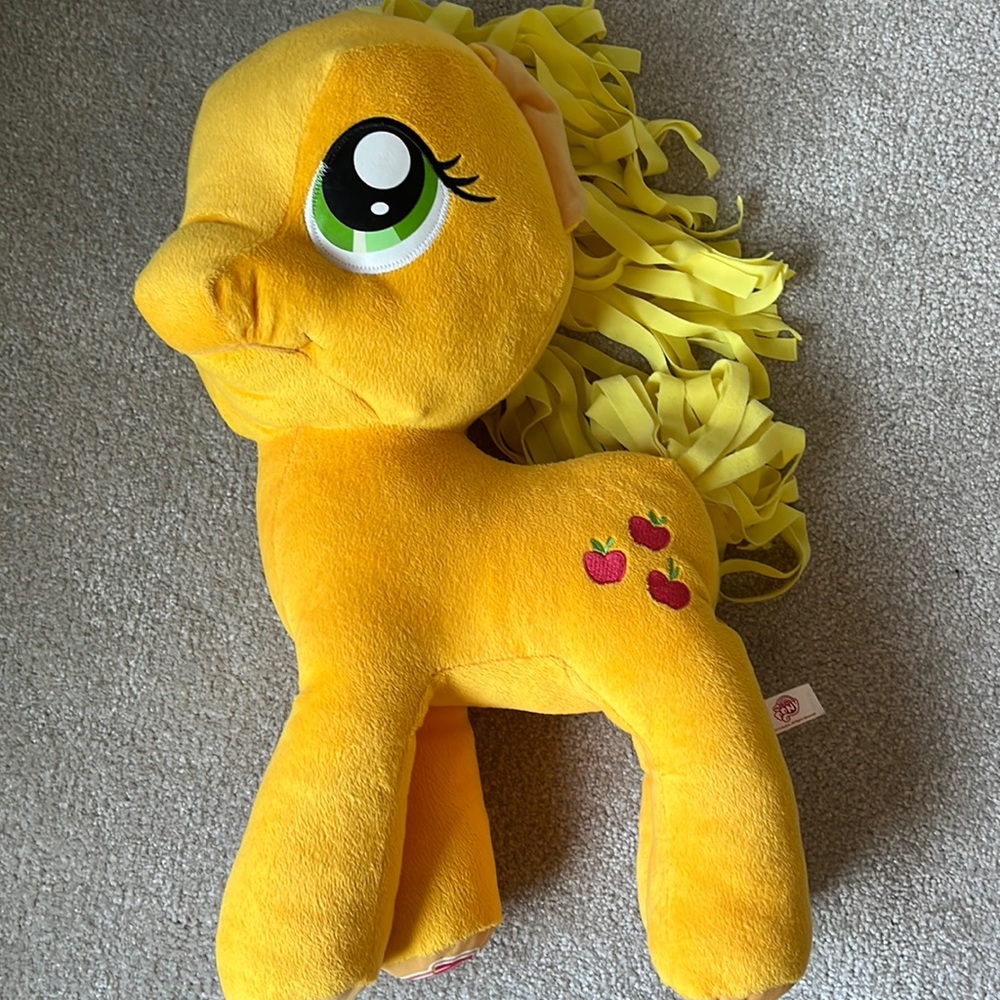 My Little Pony Applejack plush stuffed animal. 20” height.